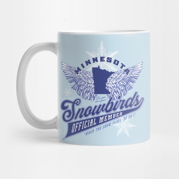 Minnesota Snowbirds by MindsparkCreative